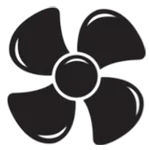 آیکون فن حلزونی